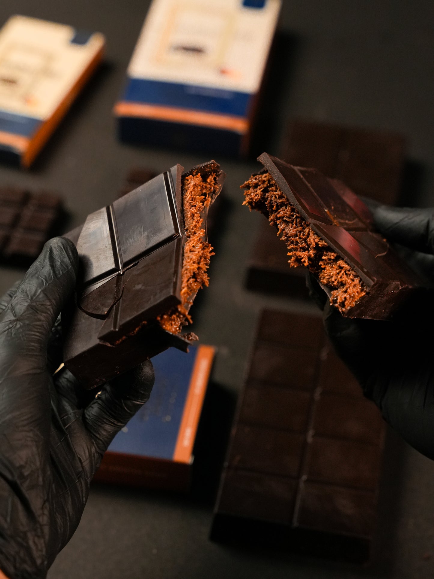 Dubai Knafeh Hazelnut Chocolate - (1 Slab * 220gms)