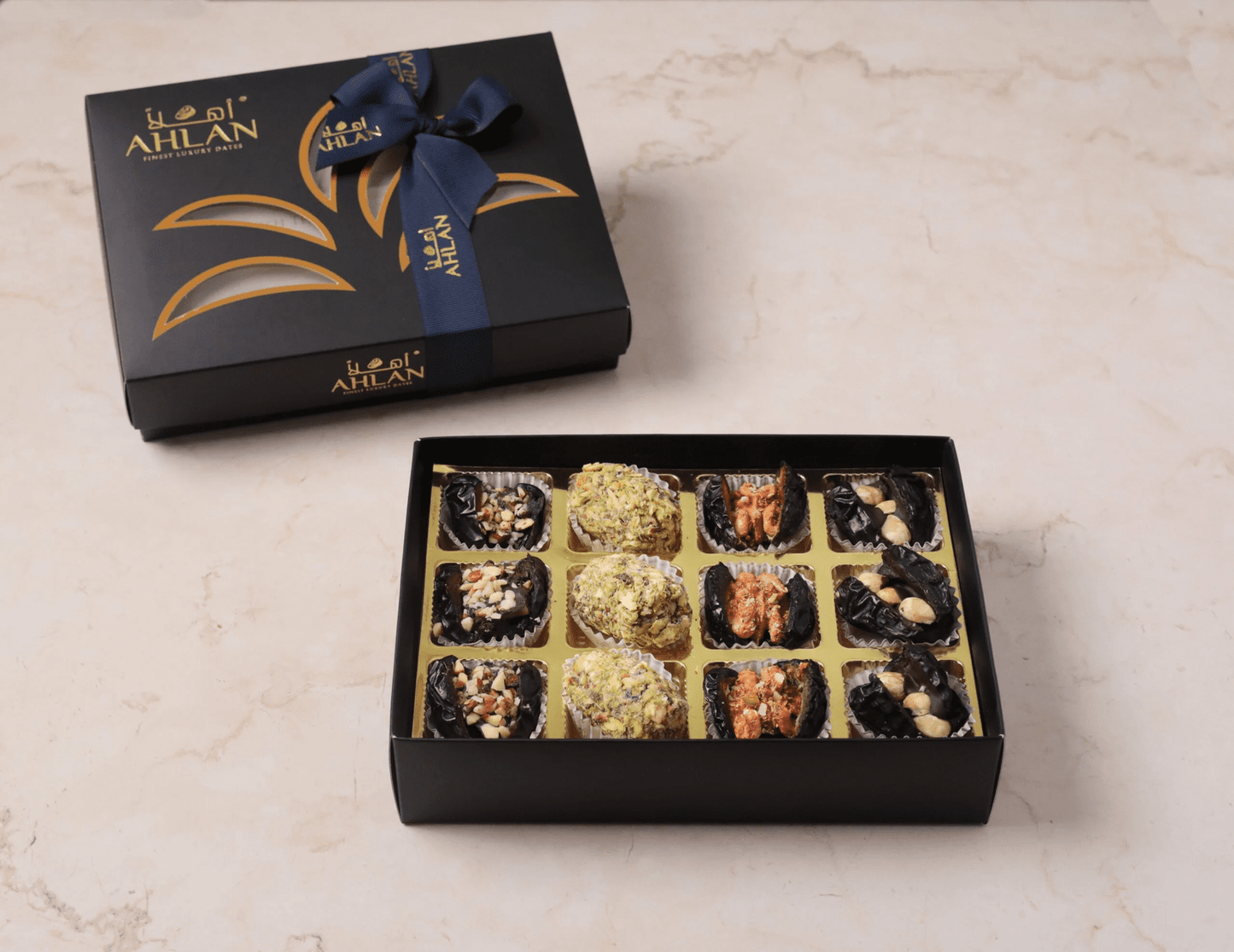 Filled & Coated Premium Ajwa Dates