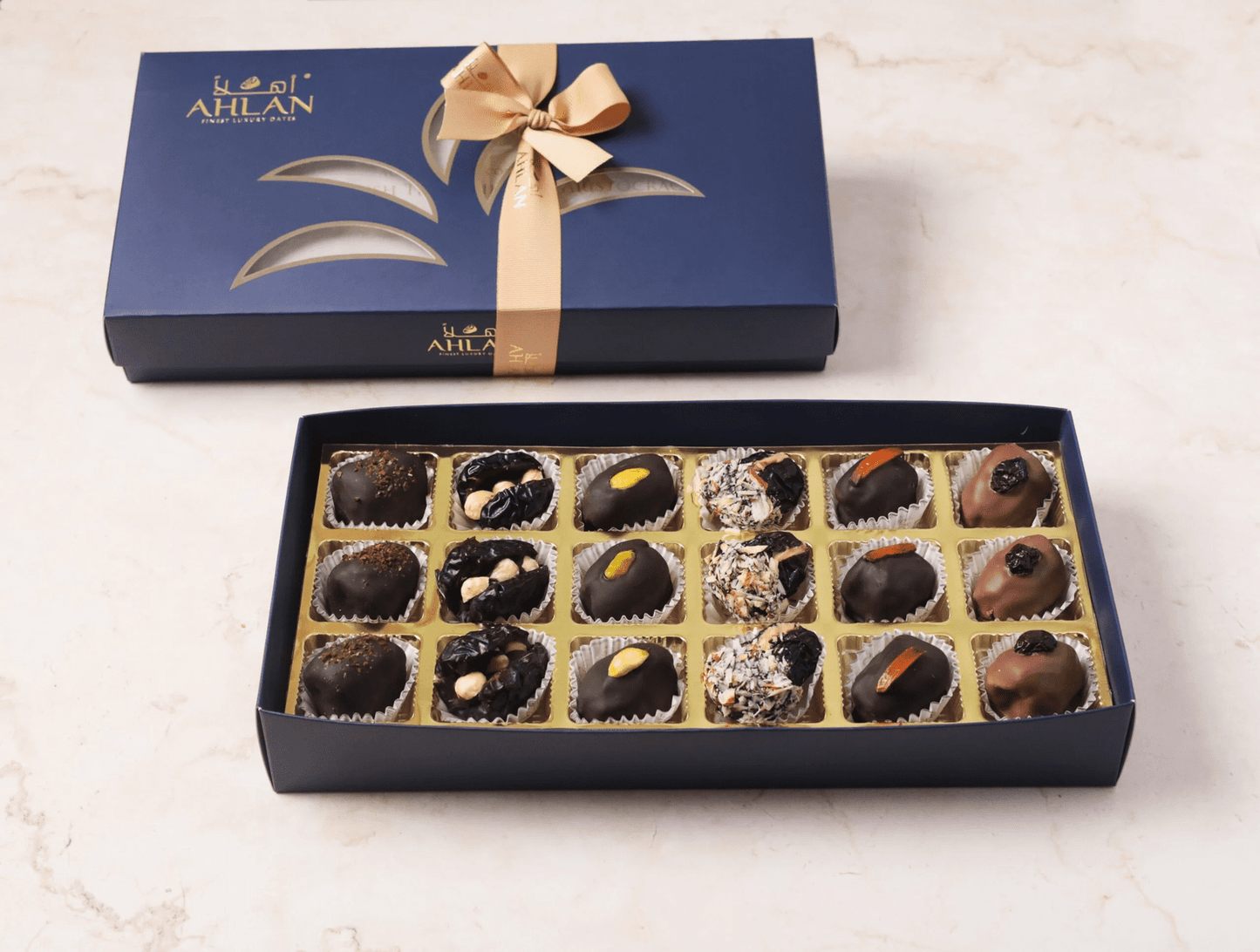 Filled & Coated Premium Ajwa Dates