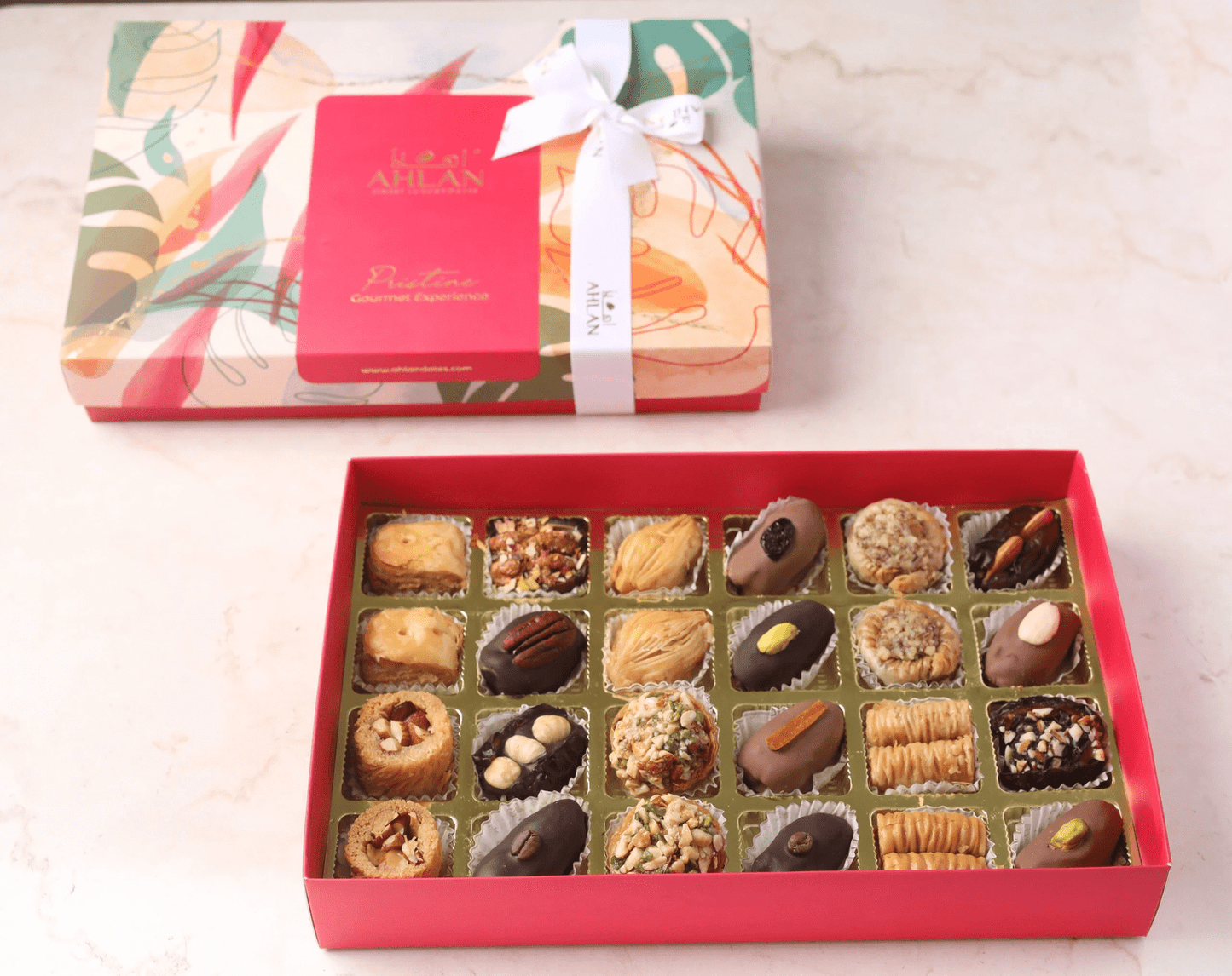 Mediterranean Baklava & Filled/ Coated Dates Assorted Box - Ahlan Dates - 2