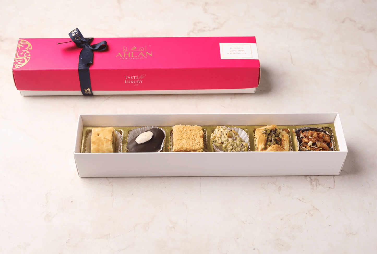 Mediterranean Baklava & Filled/ Coated Dates Assorted Box - Ahlan Dates - 2