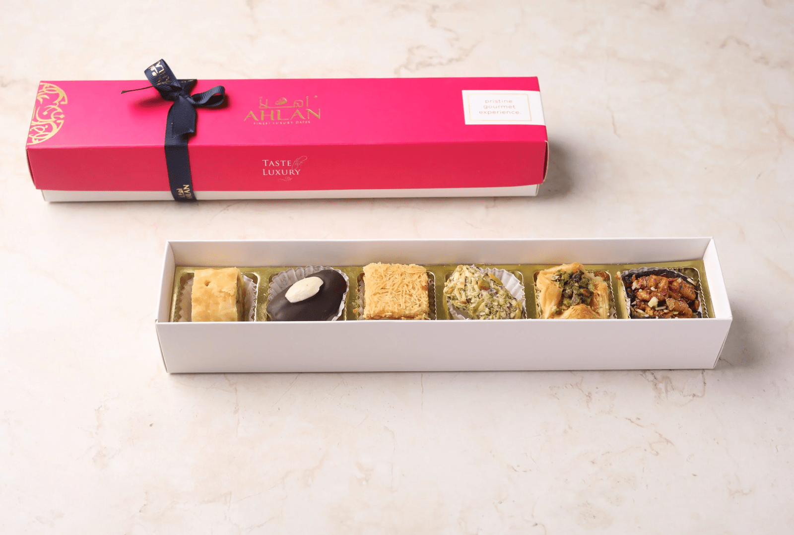 Mediterranean Baklava & Filled/ Coated Dates Assorted Box - Ahlan Dates - 2