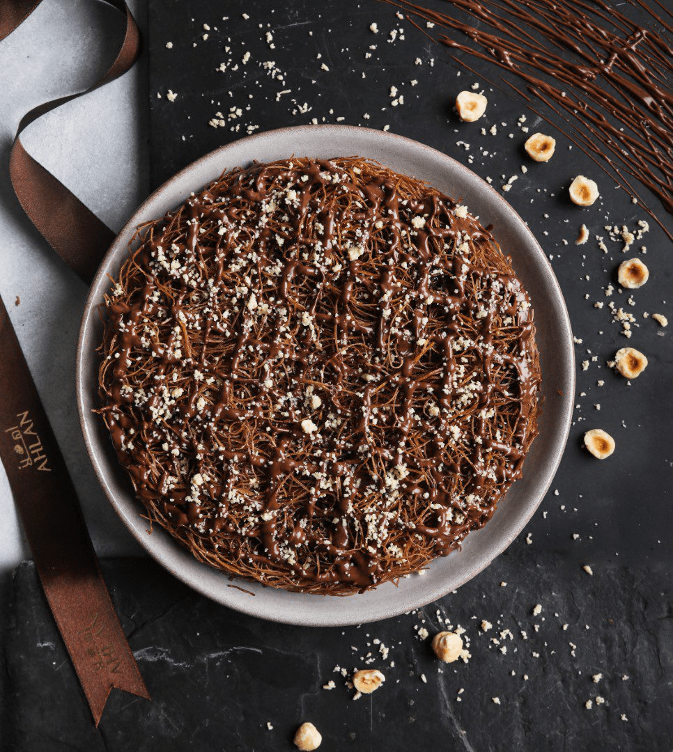 Hazelnut Chocolate Kunafe - Ahlan Dates - 2
