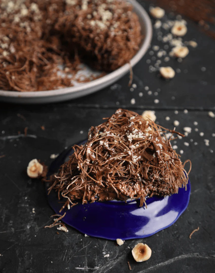 The Majestic Hazelnut Chocolate Kunafe: A Blissful Journey of Flavors