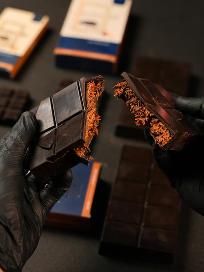 Dubai Knafeh Hazelnut Chocolate - (1 Slab * 220gms)