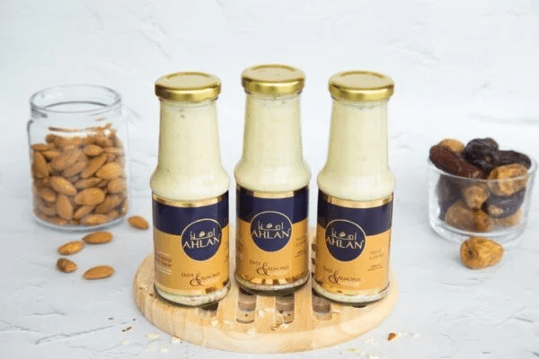 Ahlan Dates & Almonds Milkshake 200Ml Btl - Ahlan Dates - 2